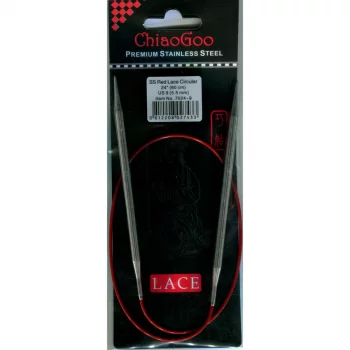 ChiaoGoo RED LACE Fixe Rundstricknadel - 60 cm - 5,5 mm
