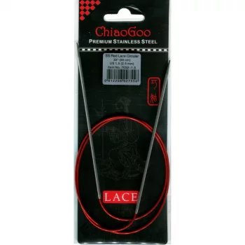 ChiaoGoo RED LACE Aiguille Circulaire Fixe - 80 cm - 2,5 mm