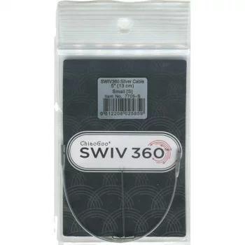 ChiaoGoo TWIST SWIV360 SILVER Câble - SMALL - 13 cm