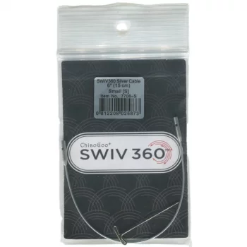 ChiaoGoo TWIST SWIV360 SILVER Câble - SMALL - 15 cm