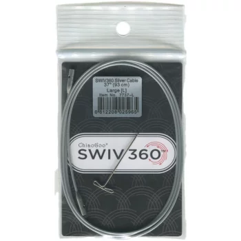 ChiaoGoo TWIST SWIV360 SILVER Câble - LARGE - 93 cm
