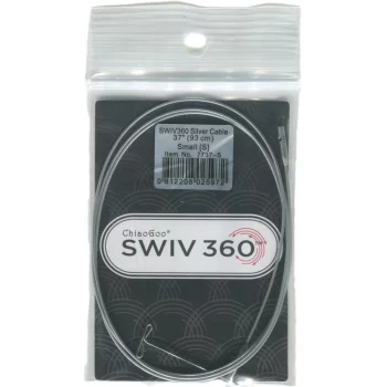 ChiaoGoo TWIST SWIV360 SILVER Câble - SMALL - 93 cm