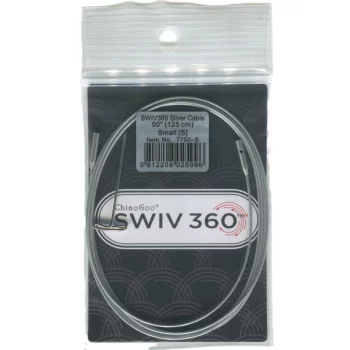 ChiaoGoo TWIST SWIV360 SILVER Câble - SMALL - 125 cm