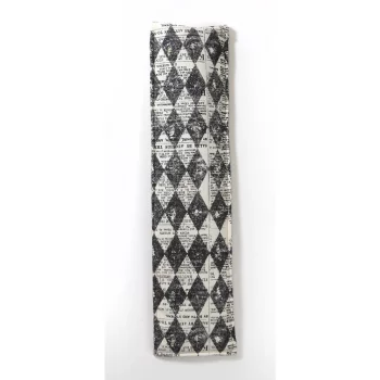 "Black Diamond" - Fabric bag for single pointed needles