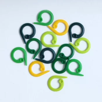 KnitPro Locking Stitch Markers MIO - SPLIT RING - 30 pieces