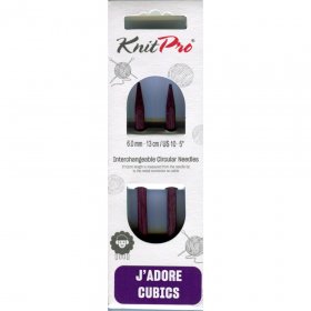 KnitPro JADORE CUBICS Pointes - 6 mm