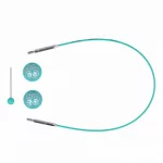 KnitPro Câble Acier et Accessoires - 40 cm - mindful