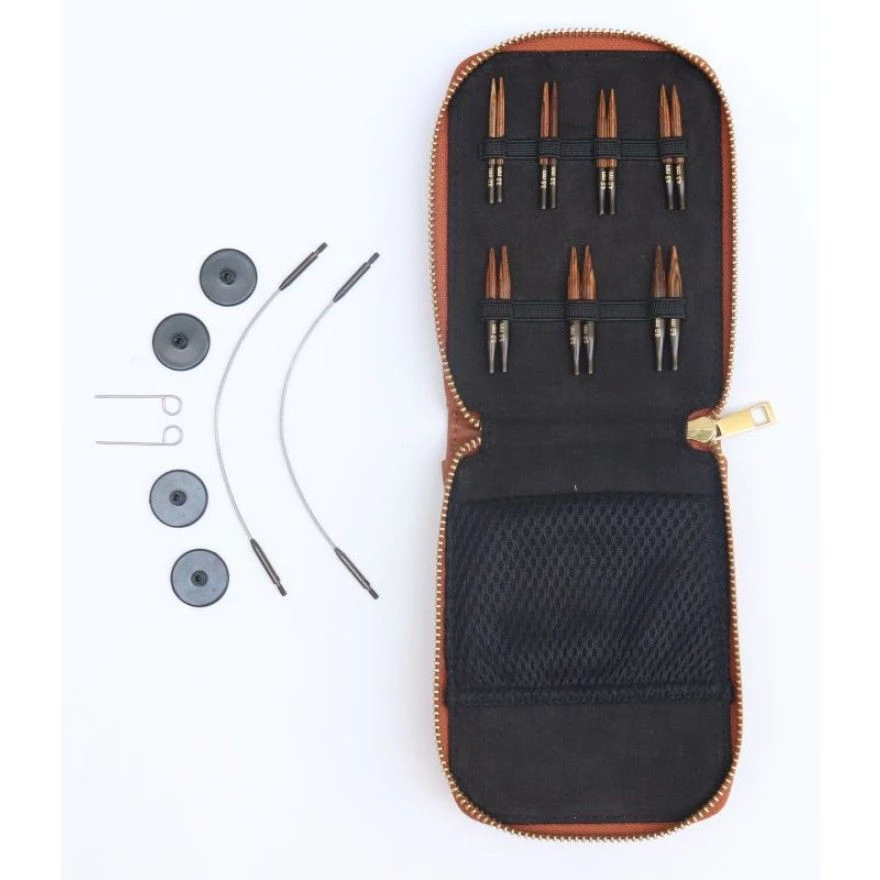 KnitPro GINGER Deluxe Set Interchangeable Circular Needles SHORT ✓ Wollerei