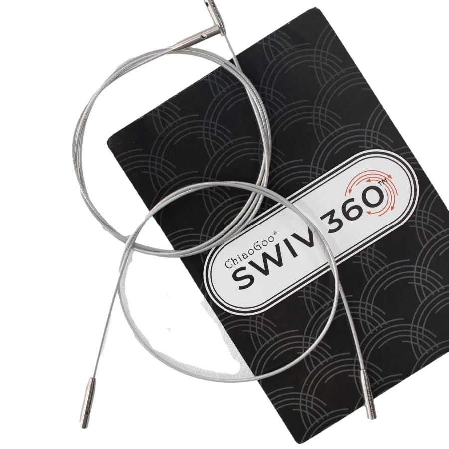 Just arrived: The new ChiaoGoo TWIST SWIV360 SILVER cables